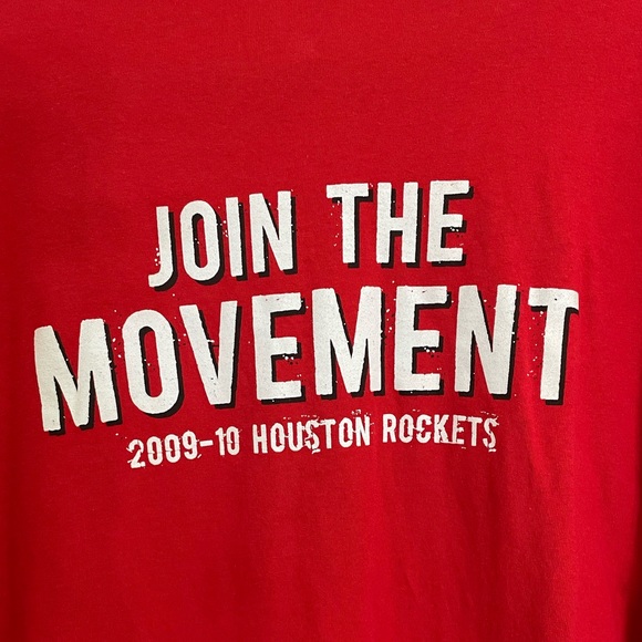 Houston Rockets “Red Nation” 2009-2010 Season Size XL $15 - Picture 3 of 6